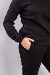 Milton Jacquard Side Panel Pant