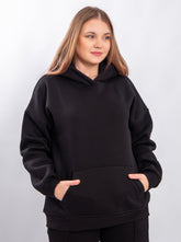 Casual Floral Embroidered Hoodie