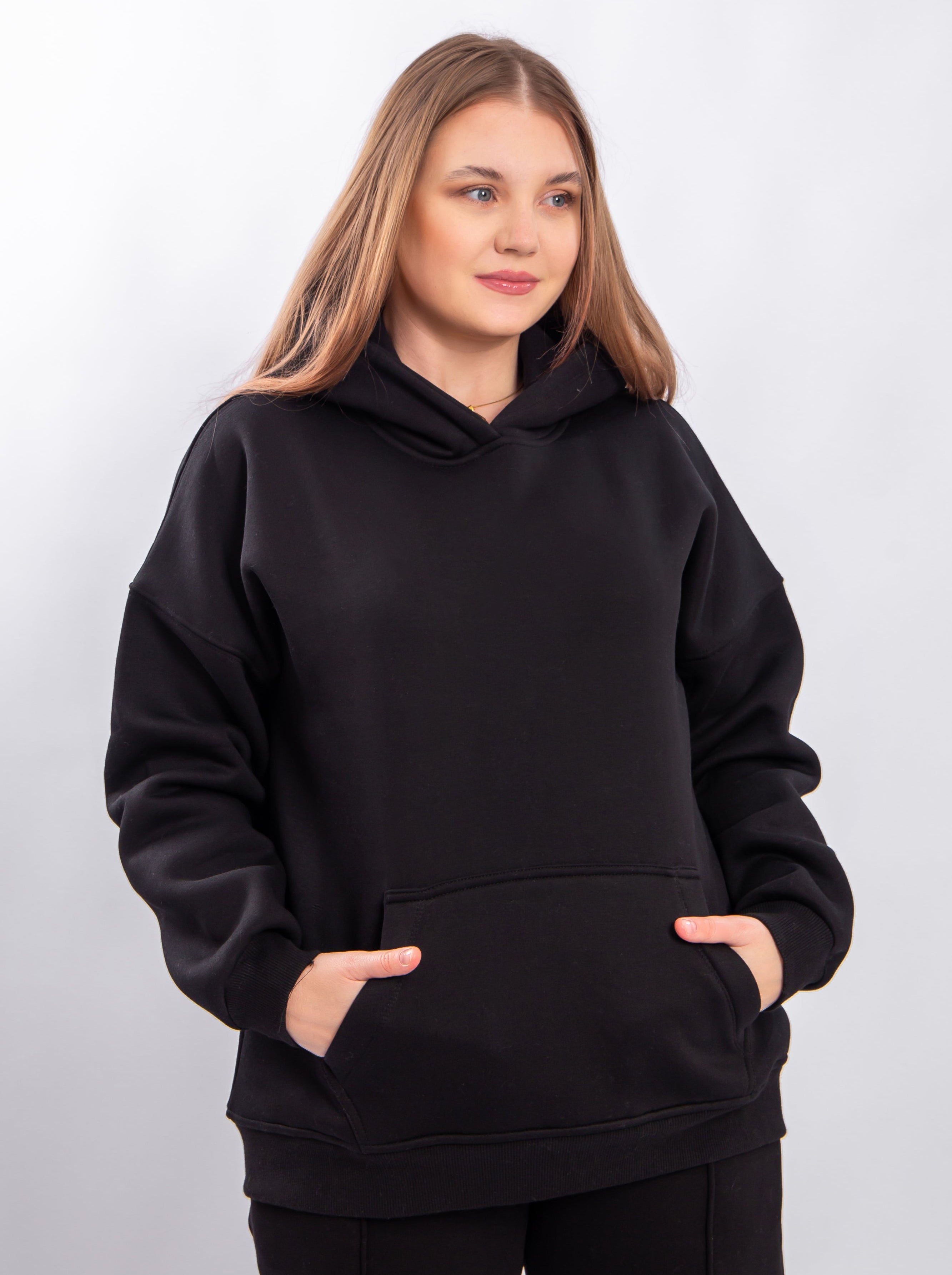 Casual Floral Embroidered Hoodie