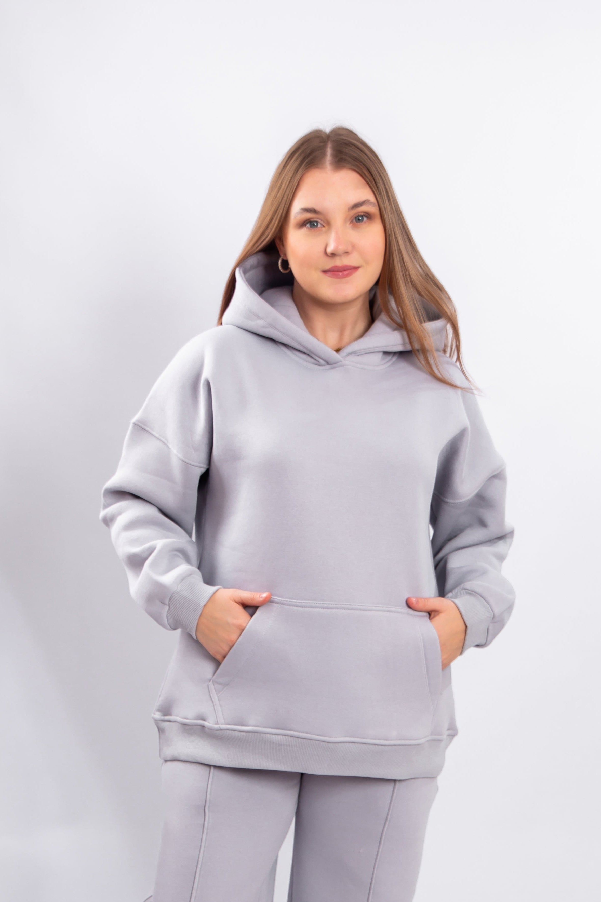 Casual Floral Embroidered Hoodie