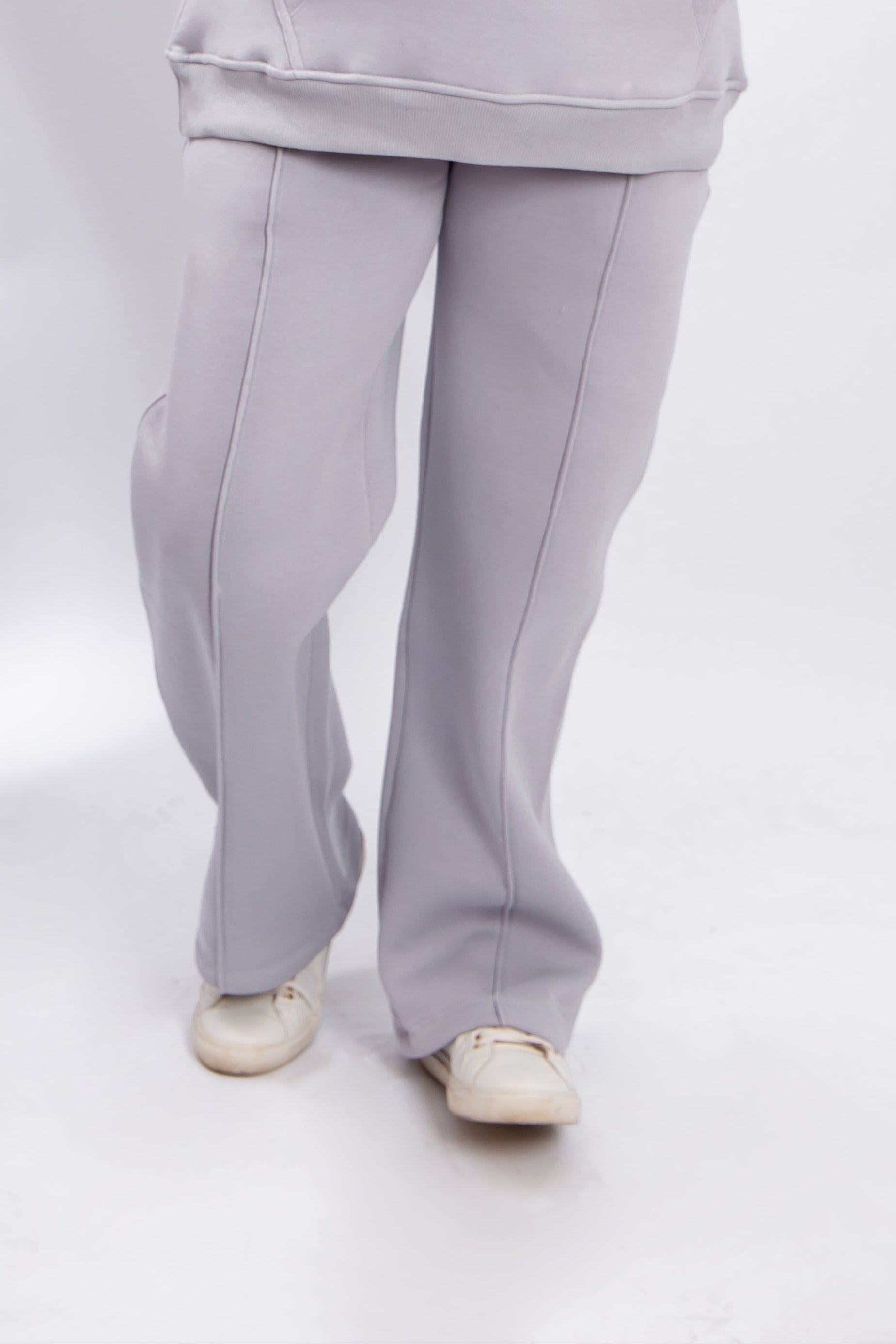 Casual Wide-Leg Cotton Pant