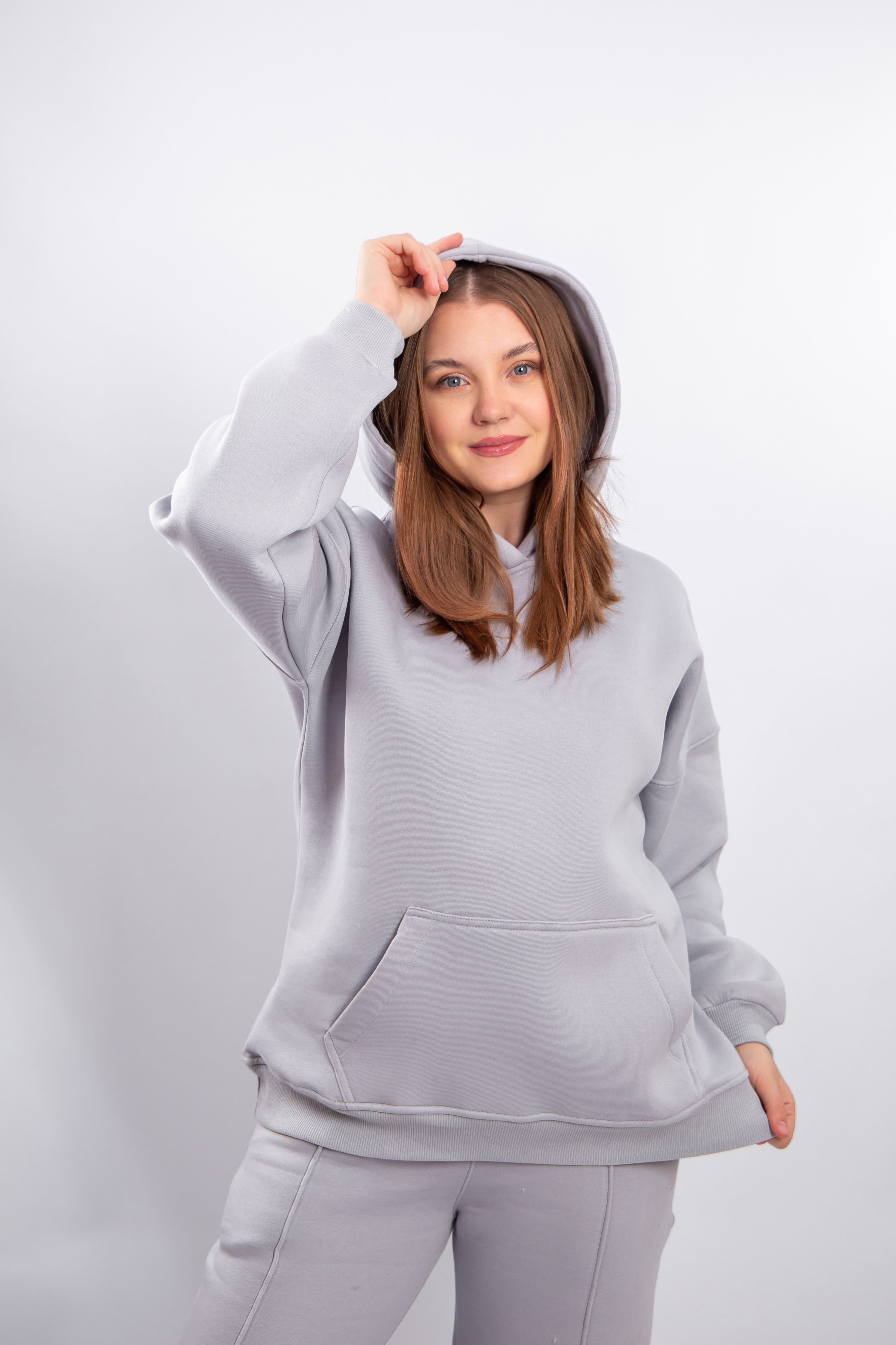 Casual Floral Embroidered Hoodie