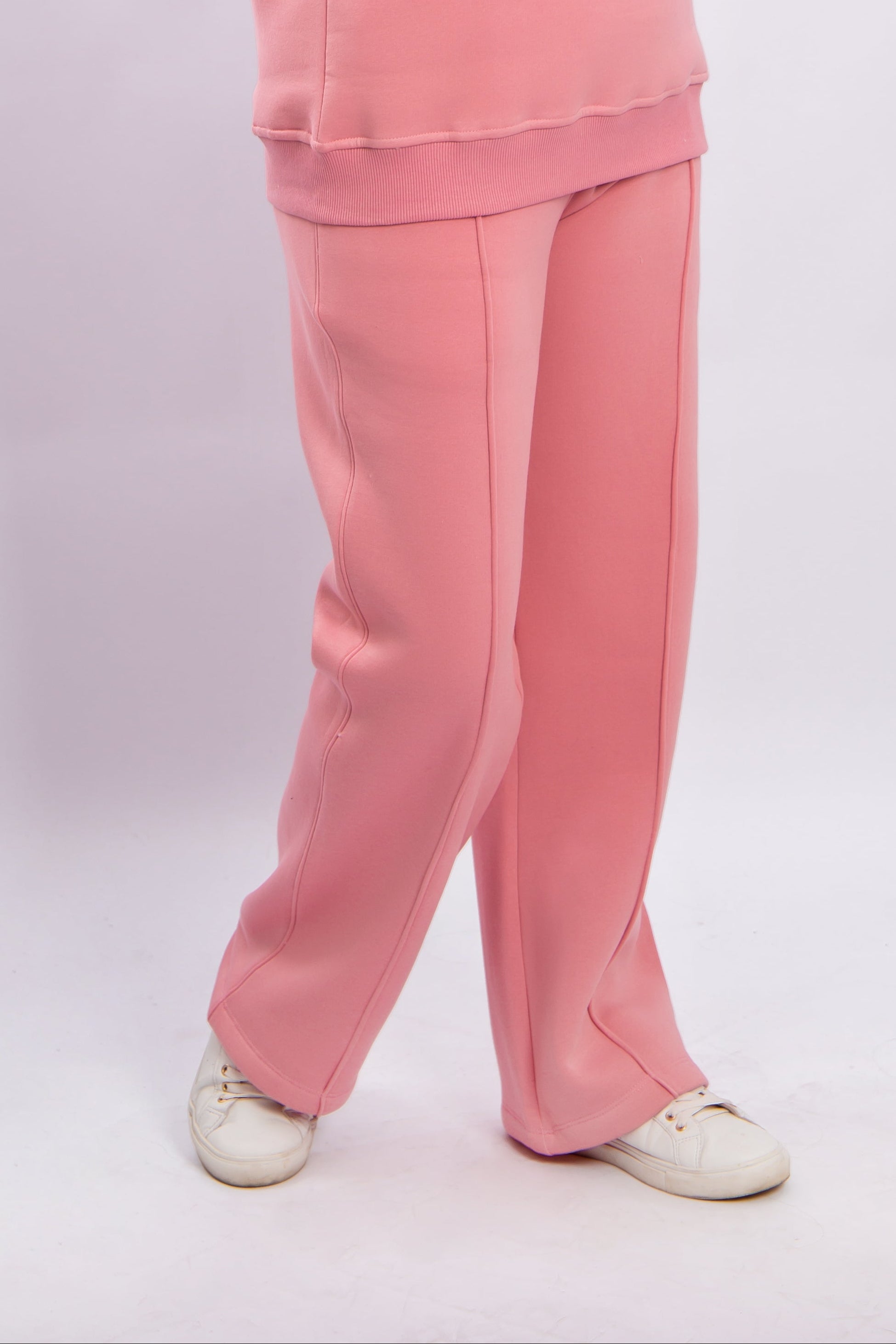 Casual Wide-Leg Cotton Pant