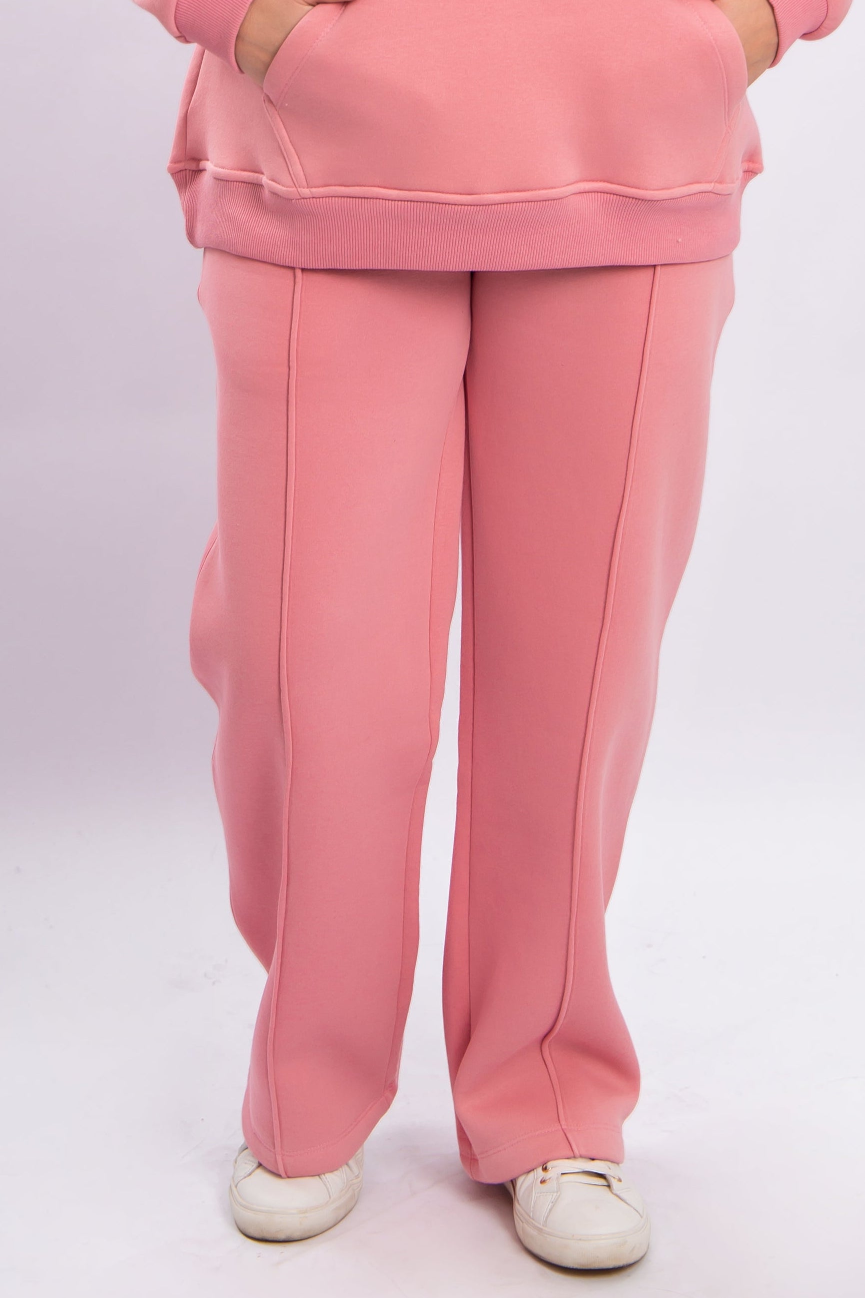 Casual Wide-Leg Cotton Pant