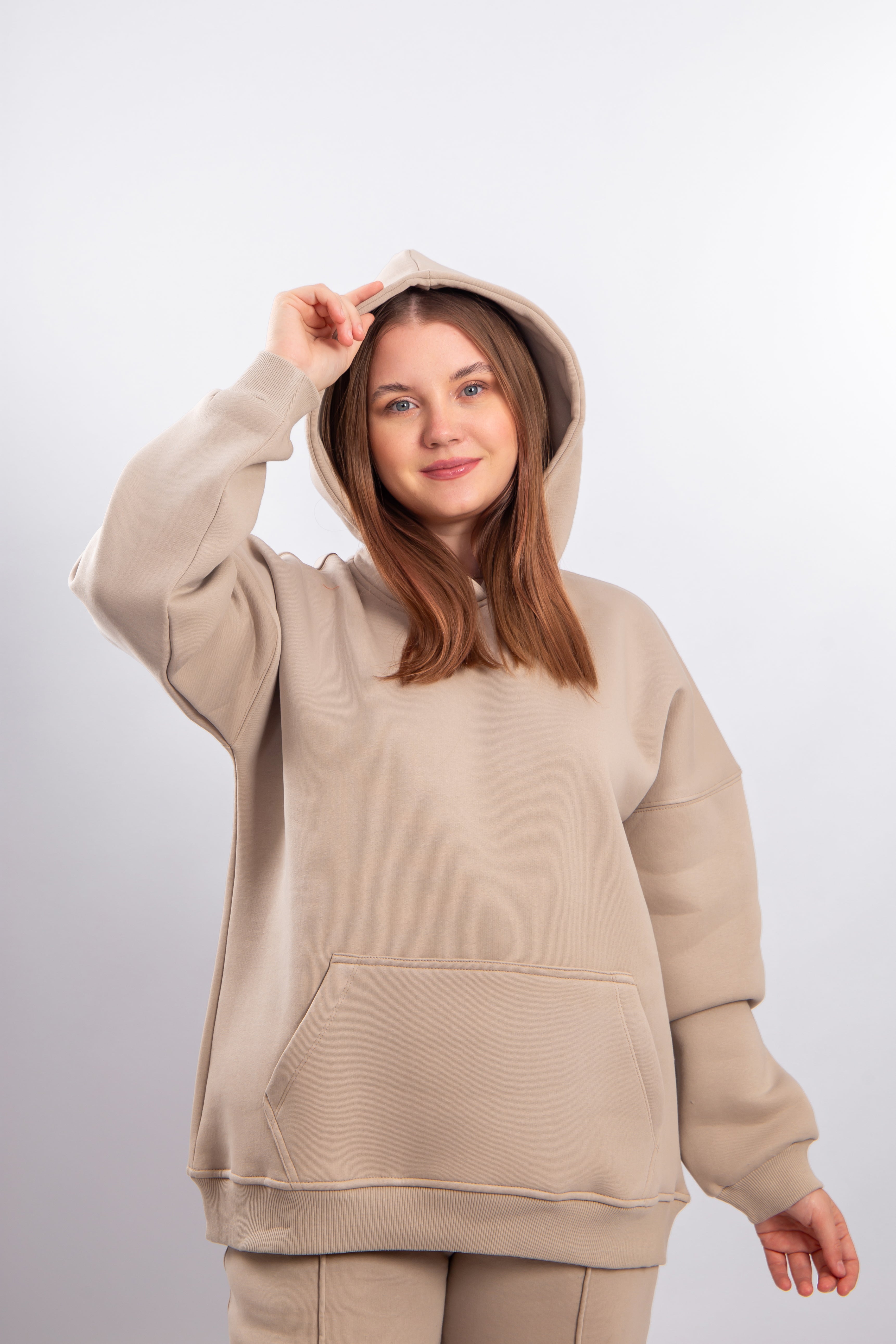 Casual Floral Embroidered Hoodie